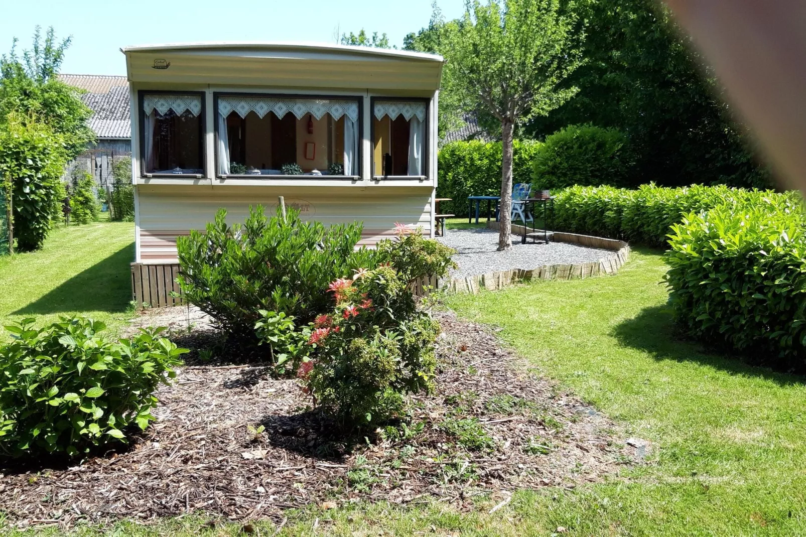 Mobil-home Grenterie-Exterior summer