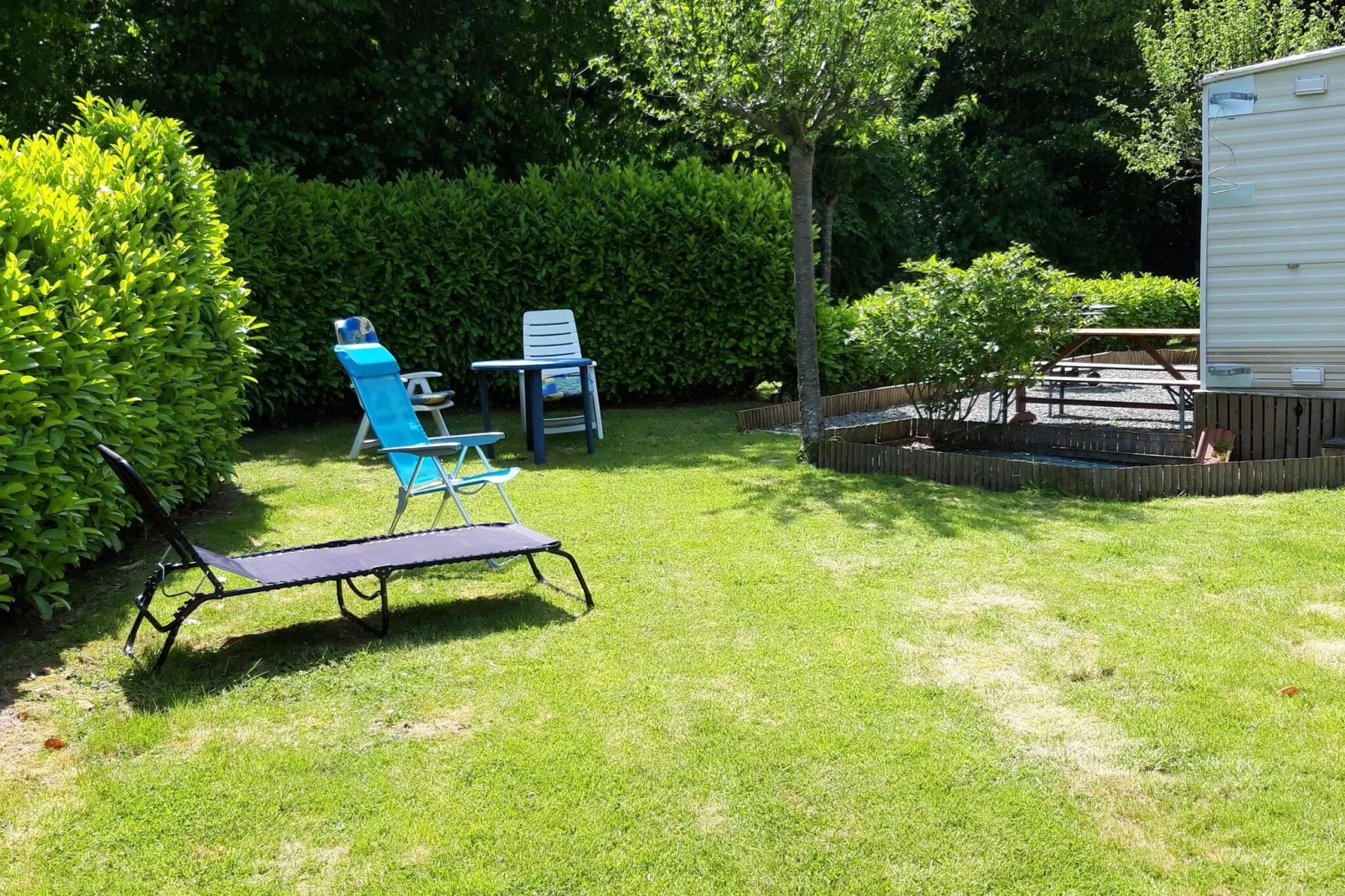 Mobil-home Grenterie-Exterior summer
