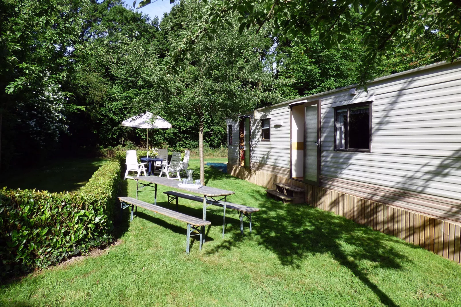 Mobil-home Grenterie-Exterior summer