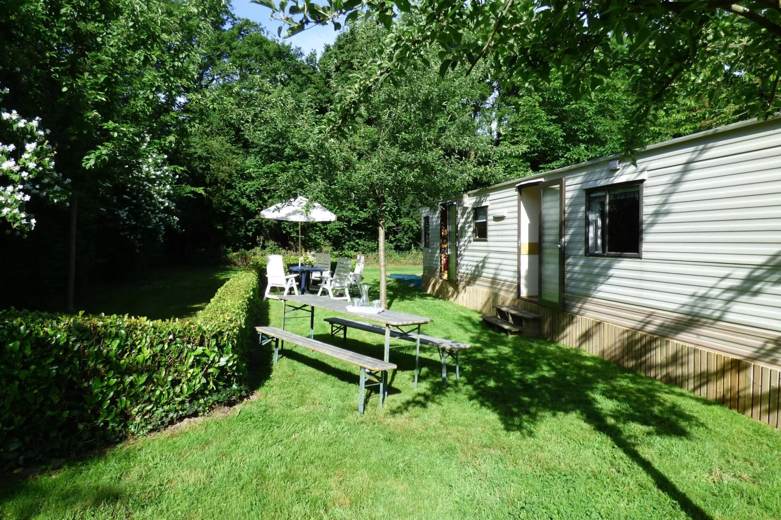 Mobil-home Grenterie-Gardens summer
