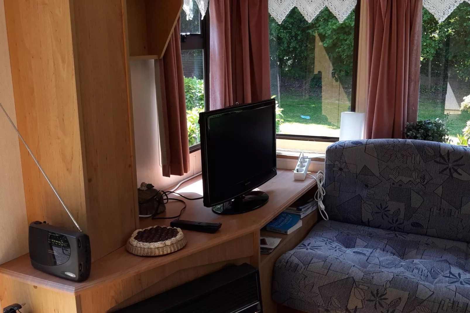 Mobil-home Grenterie-Living room