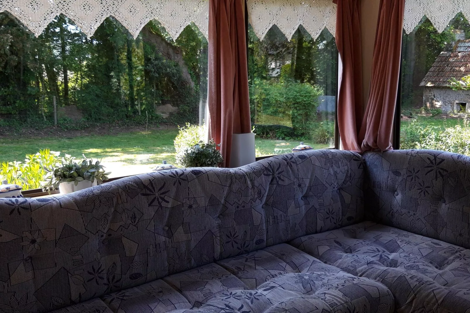 Mobil-home Grenterie-Living room