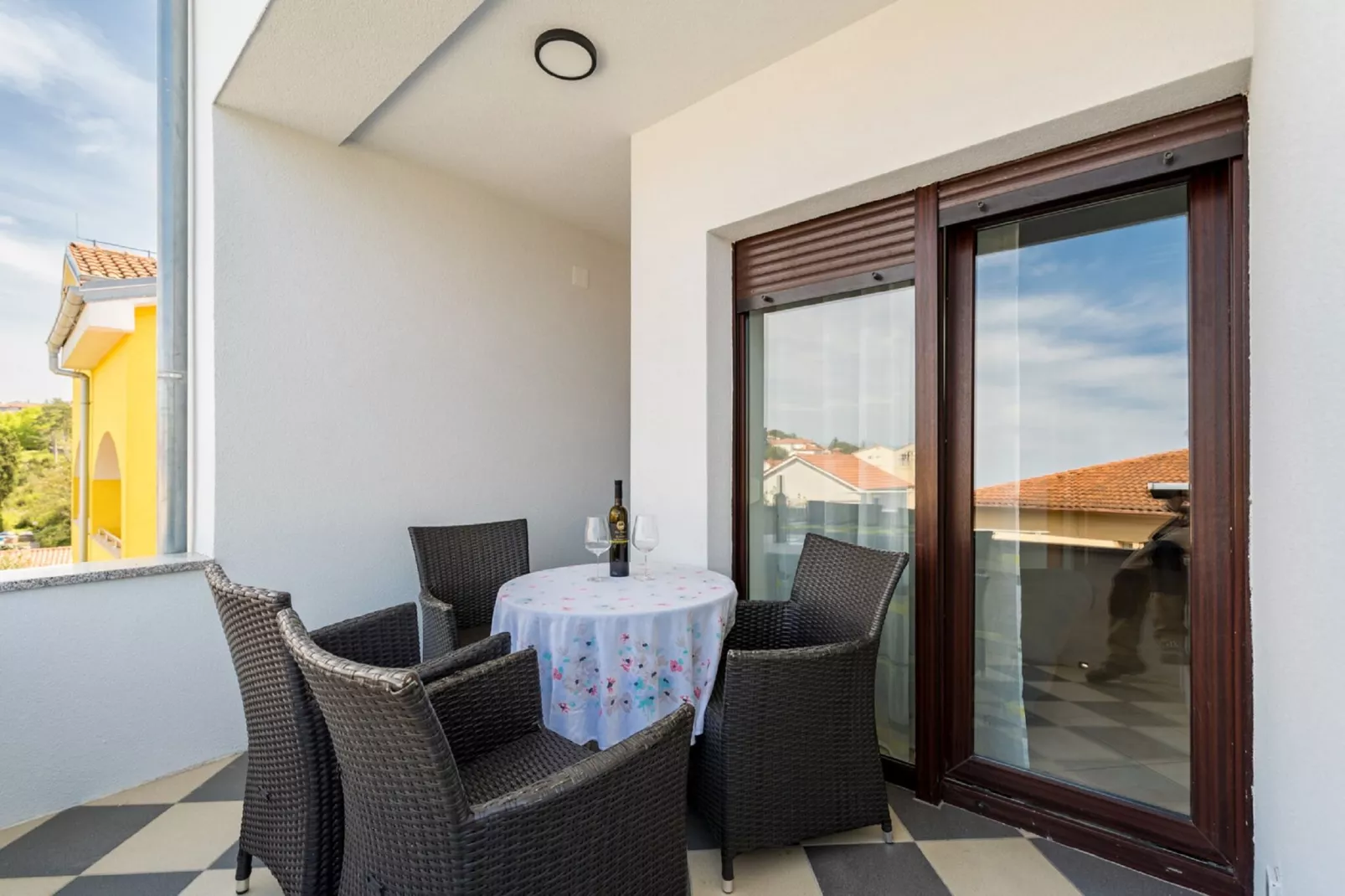 Apartment Hrzic Andre-Terrassenbalkon