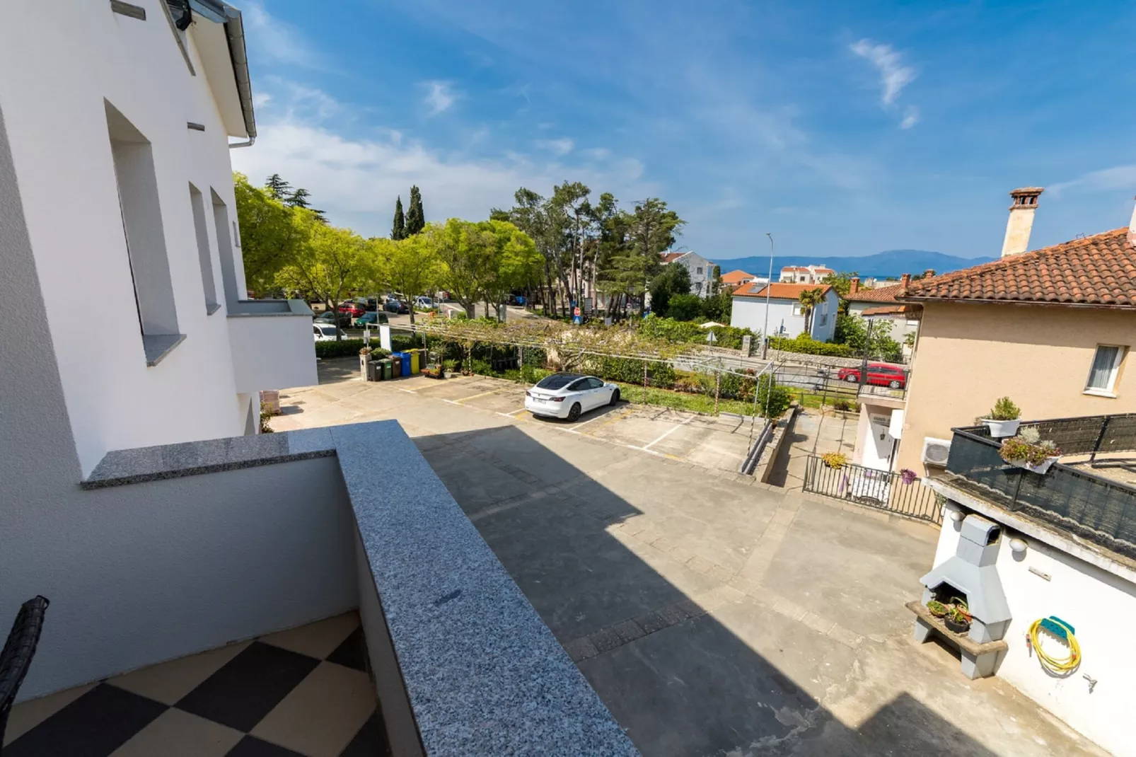 Apartment Hrzic Andre-Aussicht Sommer