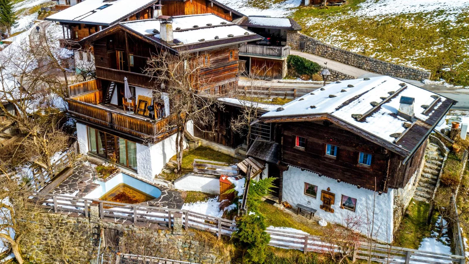 Kupferhäusel und Zinnhäusel-Exterior winter