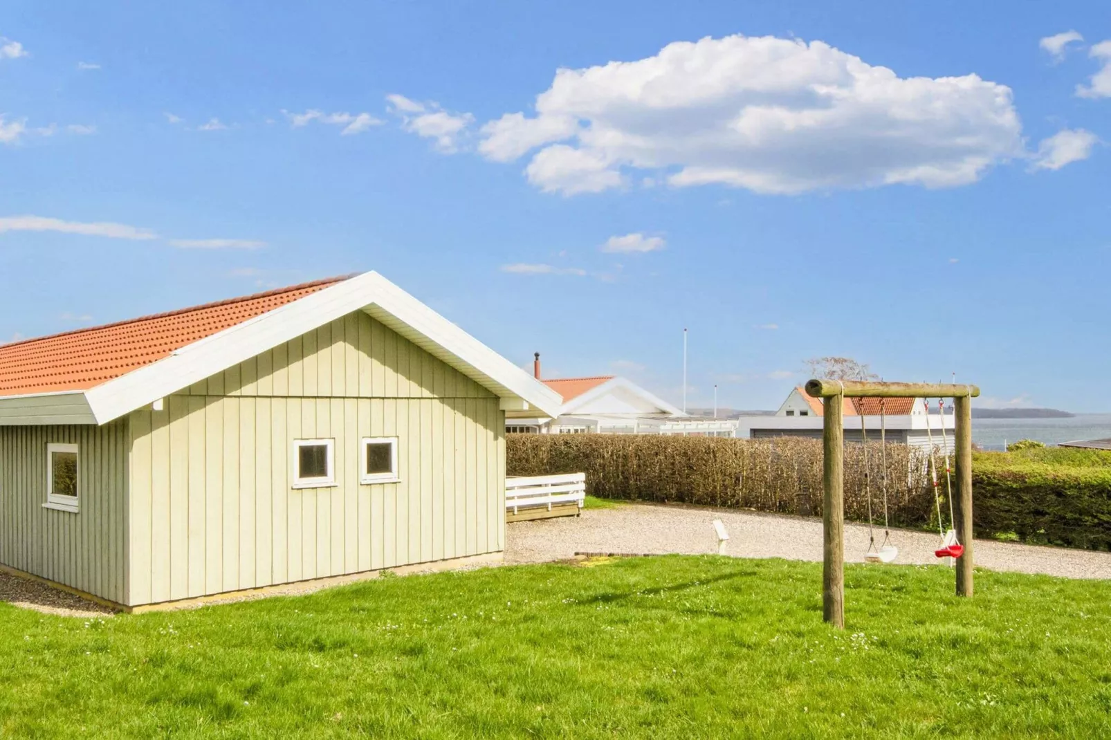9 person holiday home in Børkop-By Traum-Water view