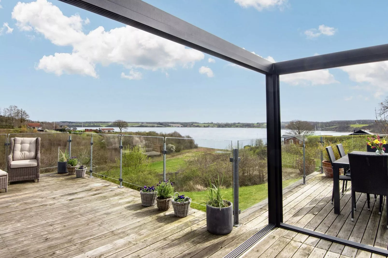 5 etoiles maison de vacances a Kolding-Vue sur l'eau