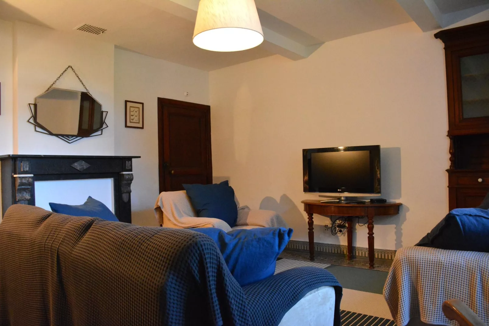 Le Gîte du Petit Culot-Wohnzimmer
