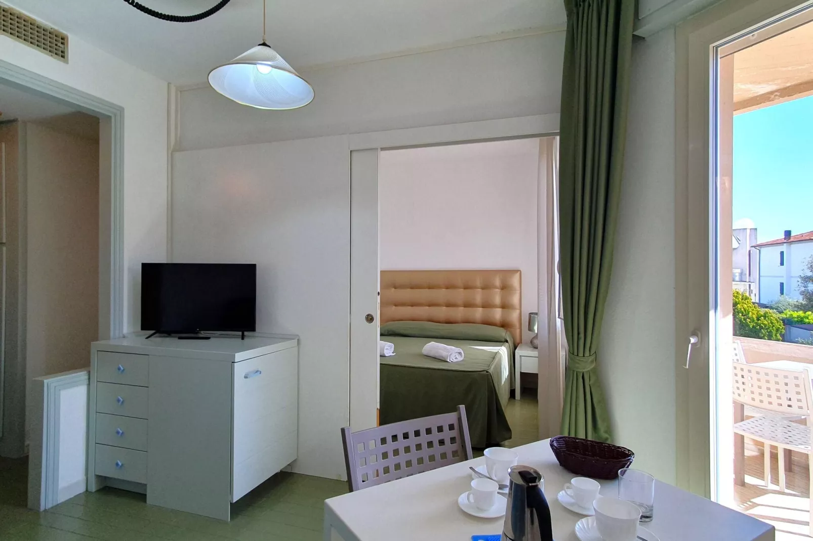 Mono-Wohnzimmer