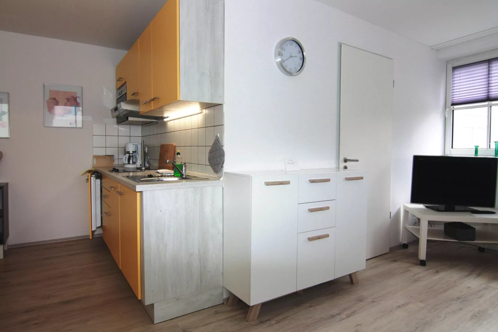 Ferienwohnung Großer Seestern Wiek-Wohnung 4-Cuisine