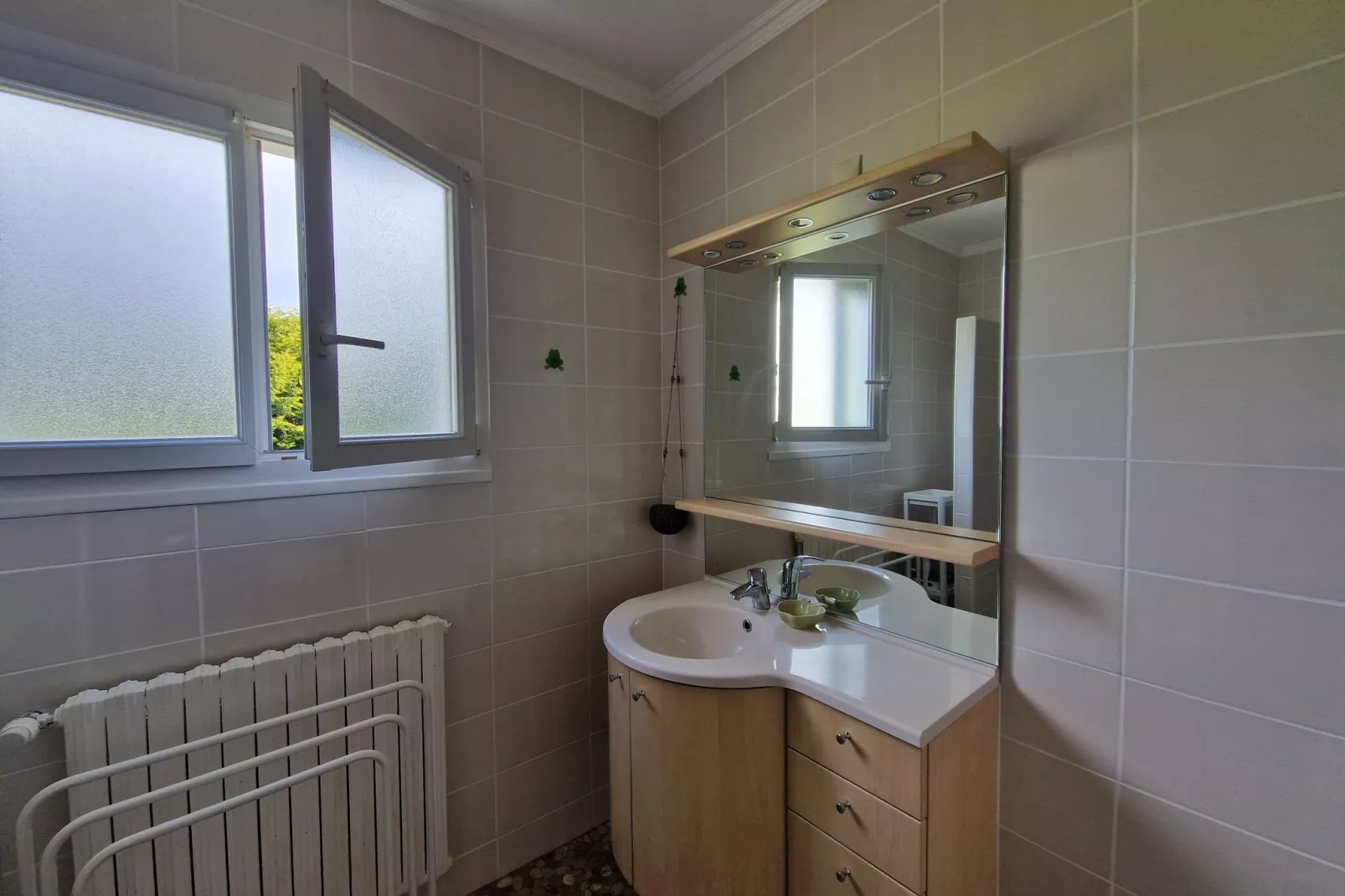 Holiday home in Plougasnou Baie de Morlaix-Bathroom