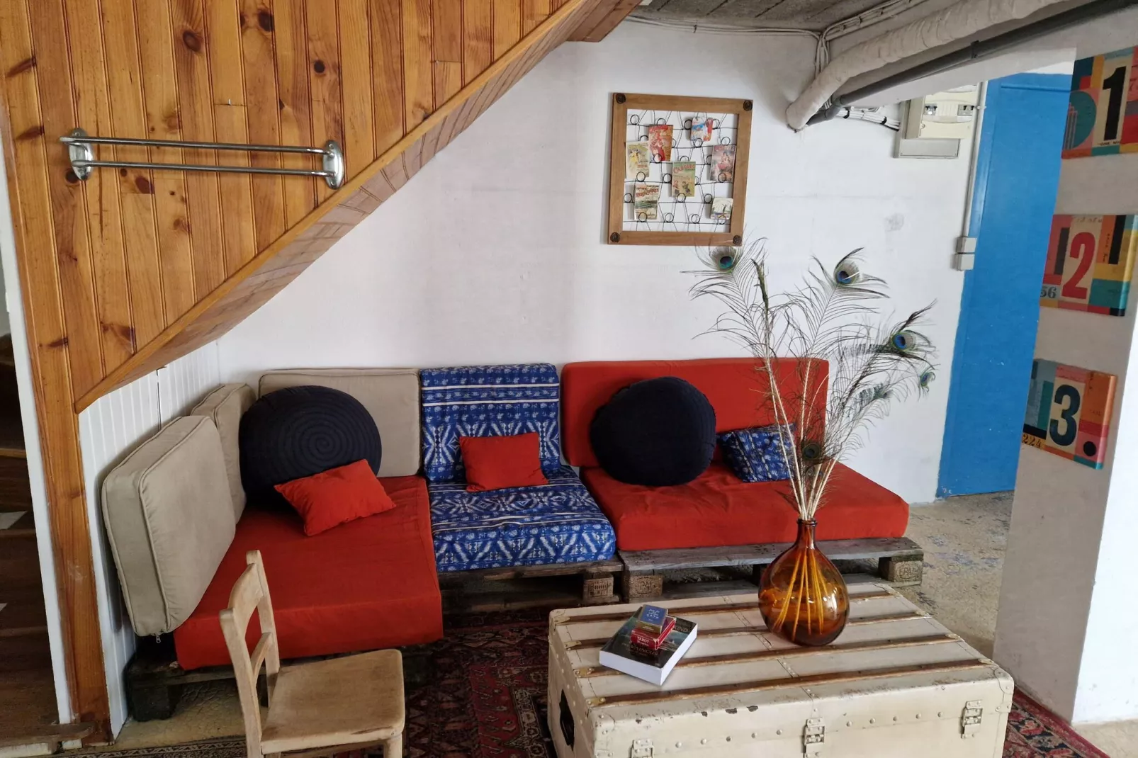 Holiday home in Plougasnou Baie de Morlaix-Living room