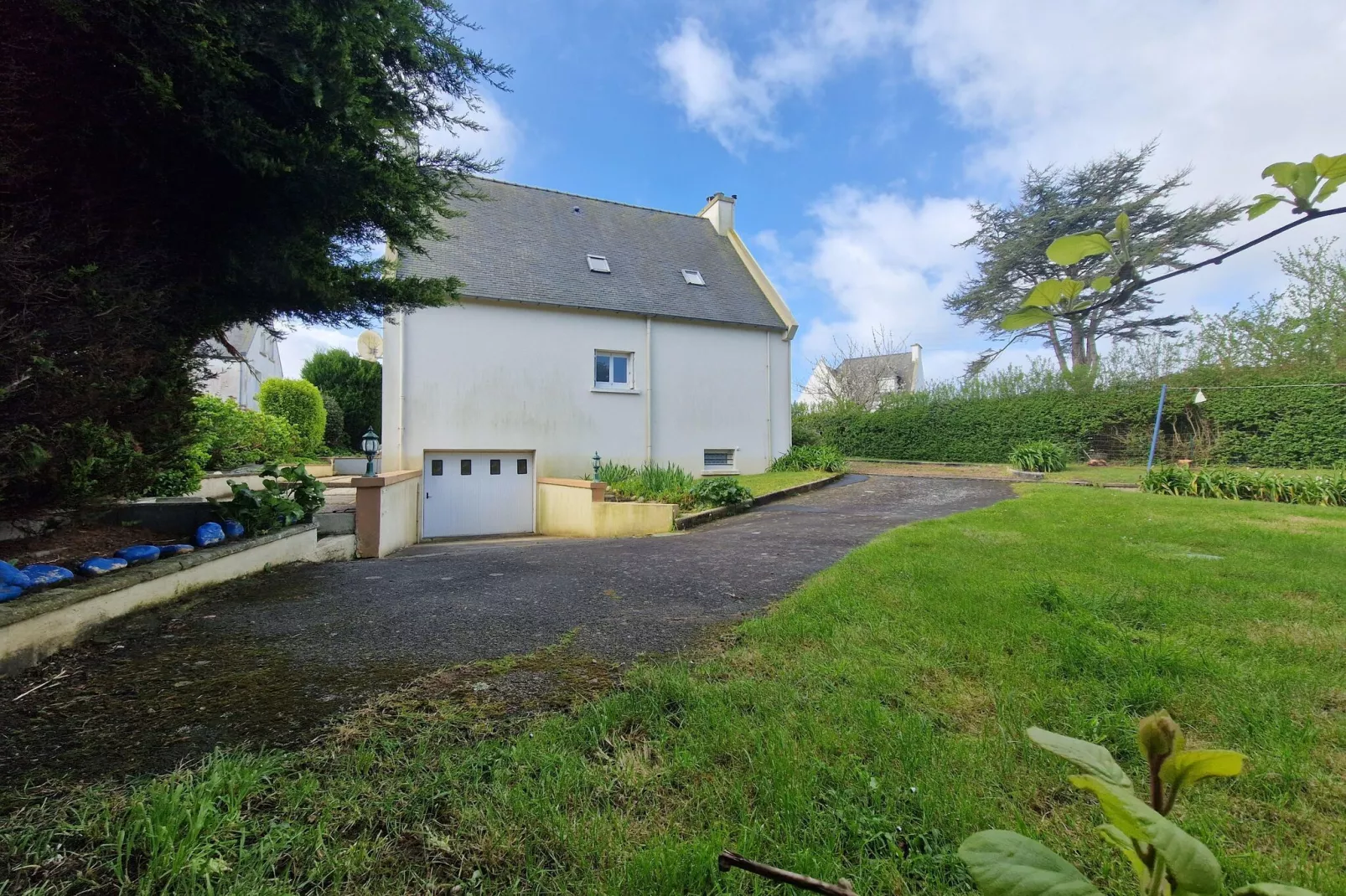 Holiday home in Plougasnou Baie de Morlaix-Gardens summer