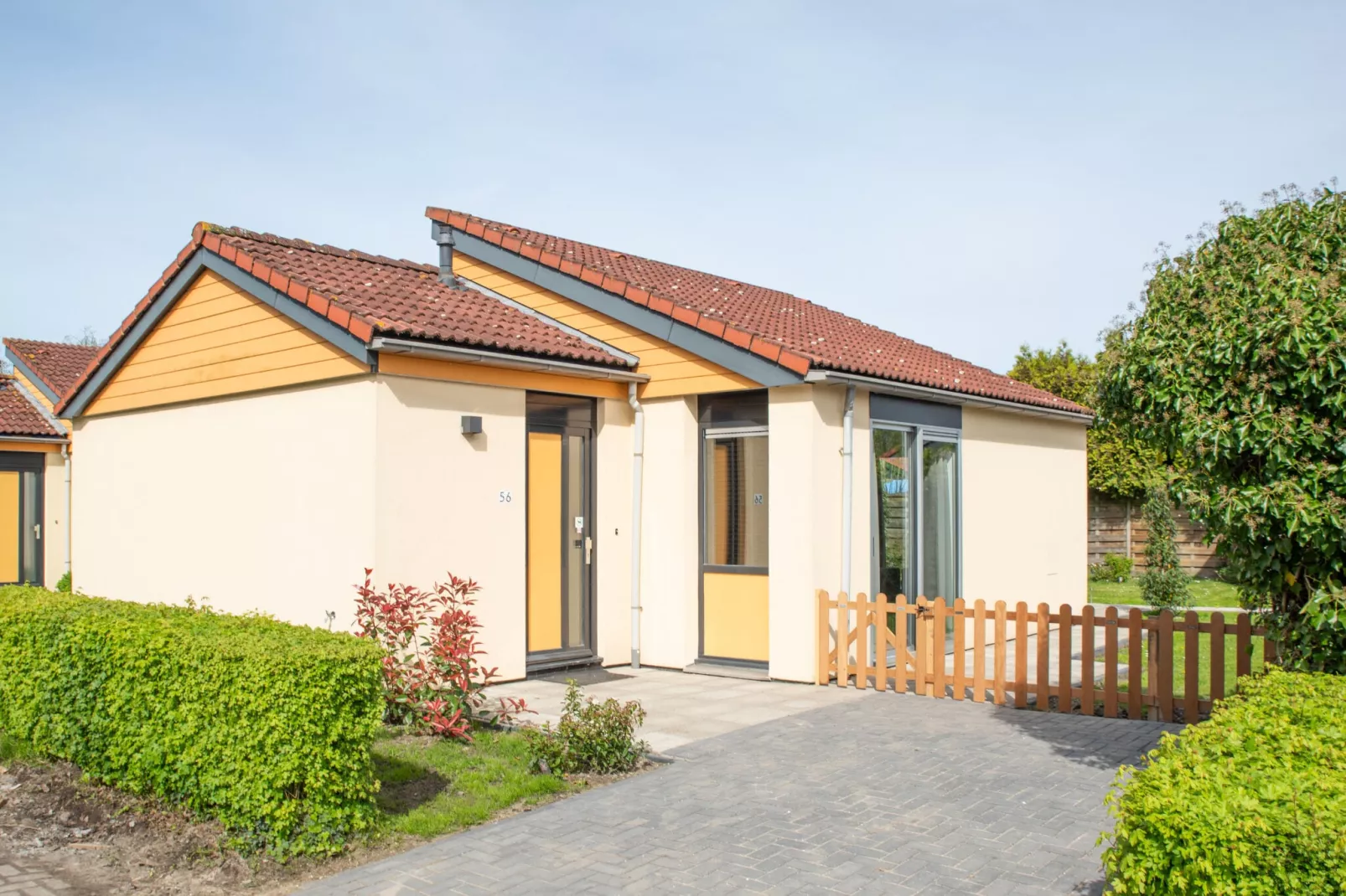 Comfort bungalow – Max 6 personen – nummer 56-Extérieur été