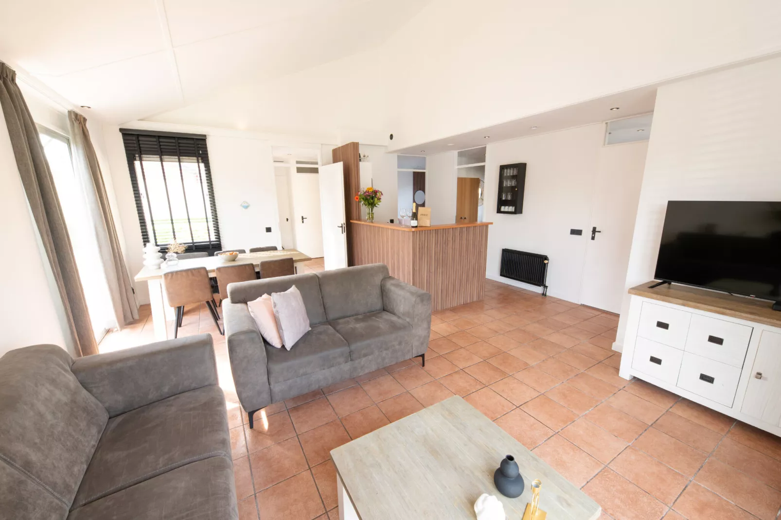 Comfort bungalow – Max 6 personen – nummer 56-Salon