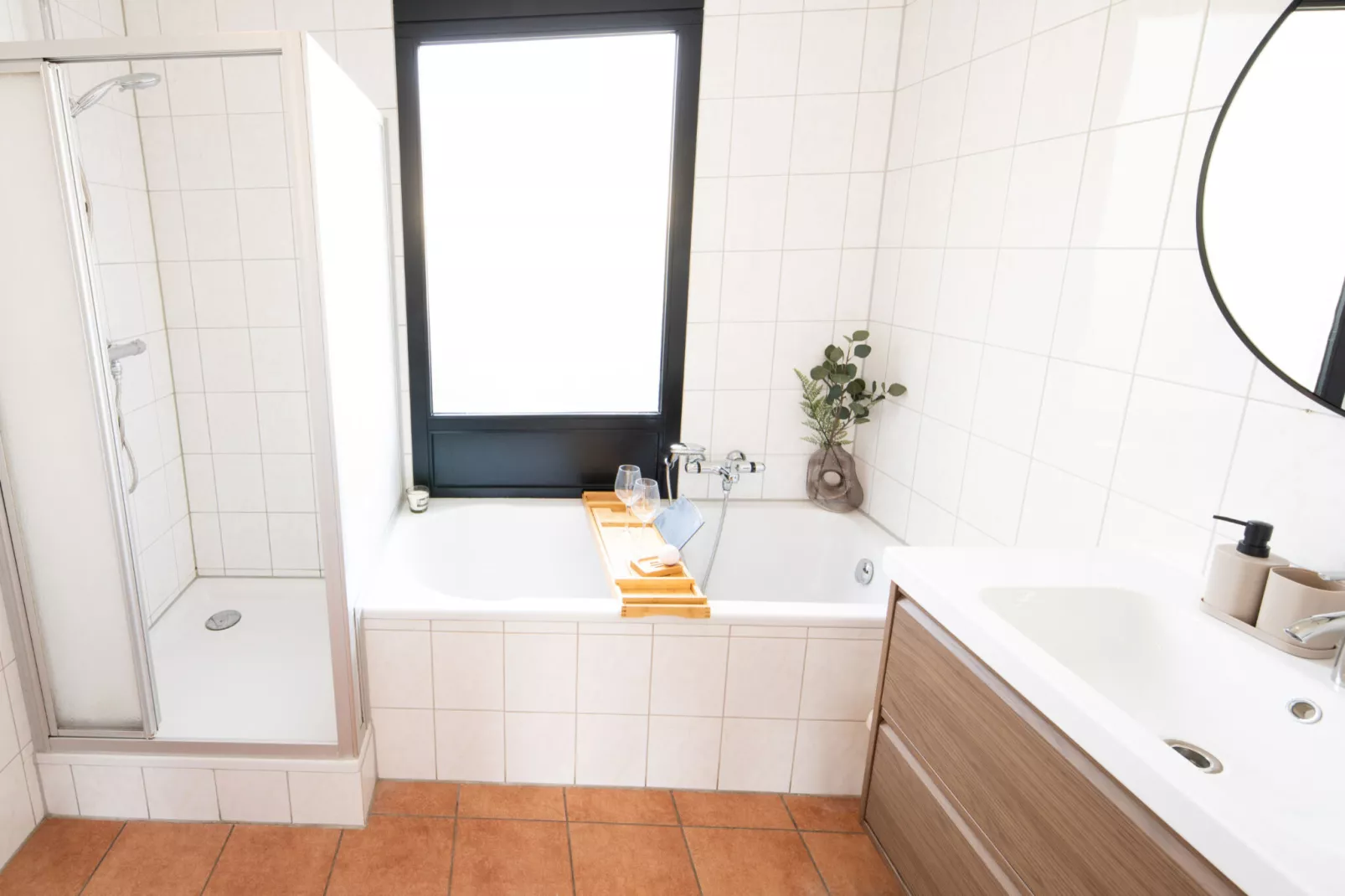 Comfort bungalow – Max 6 personen – nummer 49-Badezimmer