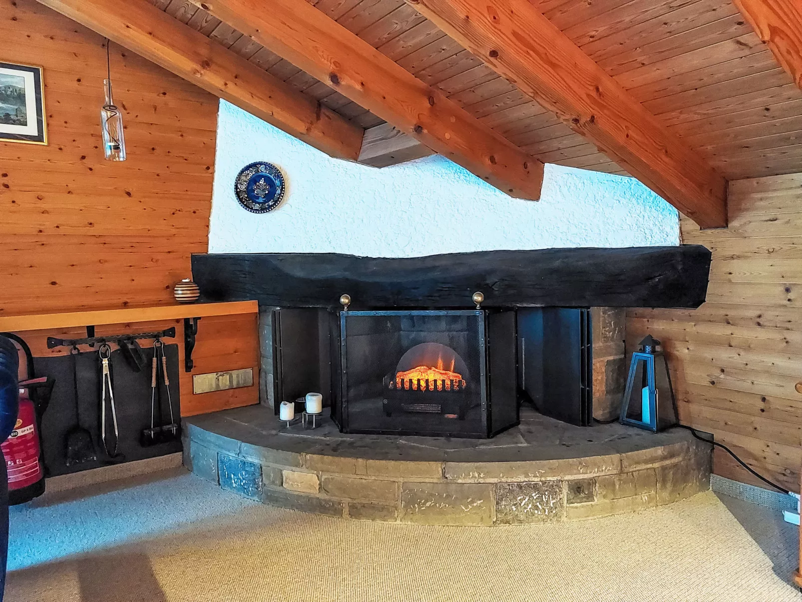 Chalet Bienli Oben-Inside