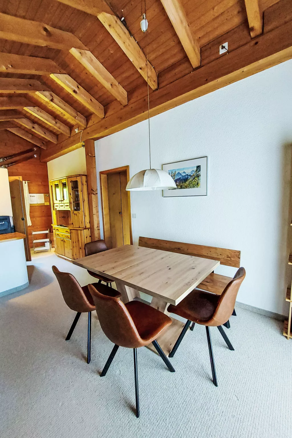 Chalet Bienli Oben-Inside