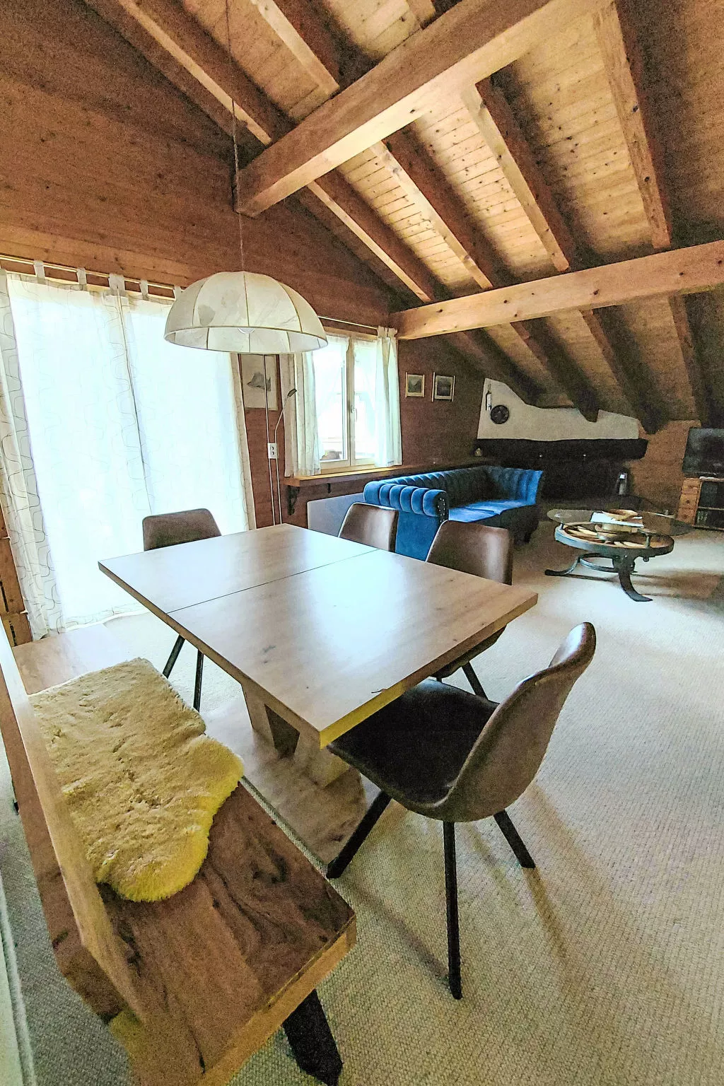 Chalet Bienli Oben-Inside