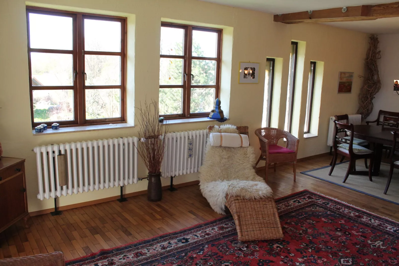 Familienferien mit ganz viel Platz innen und außen XL-Salon