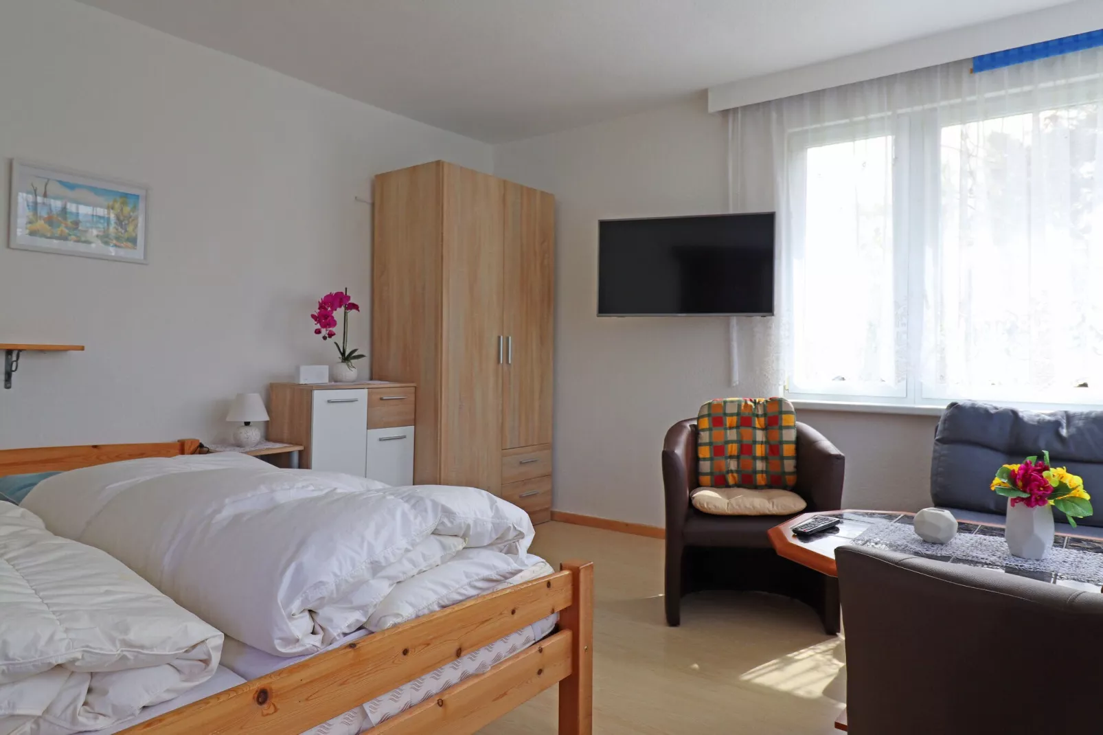 Bungalow Thurow-Schlafzimmer