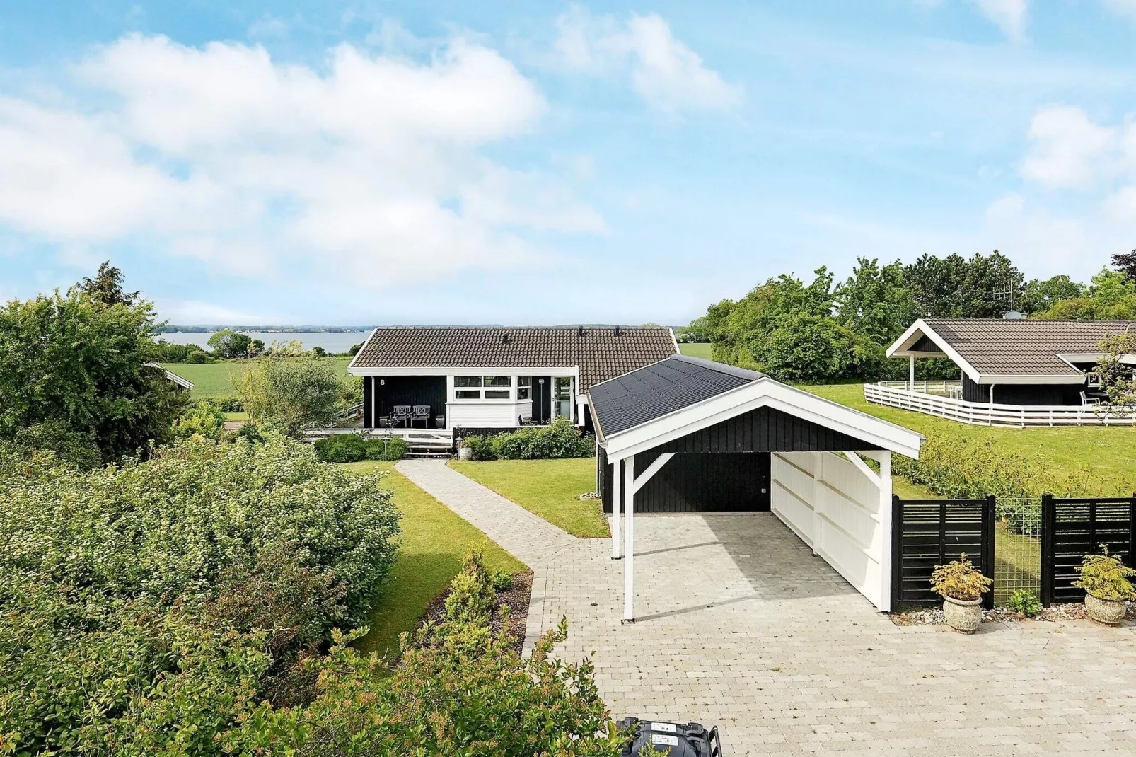 Luxury Haven near Havneby-By Traum-Water view