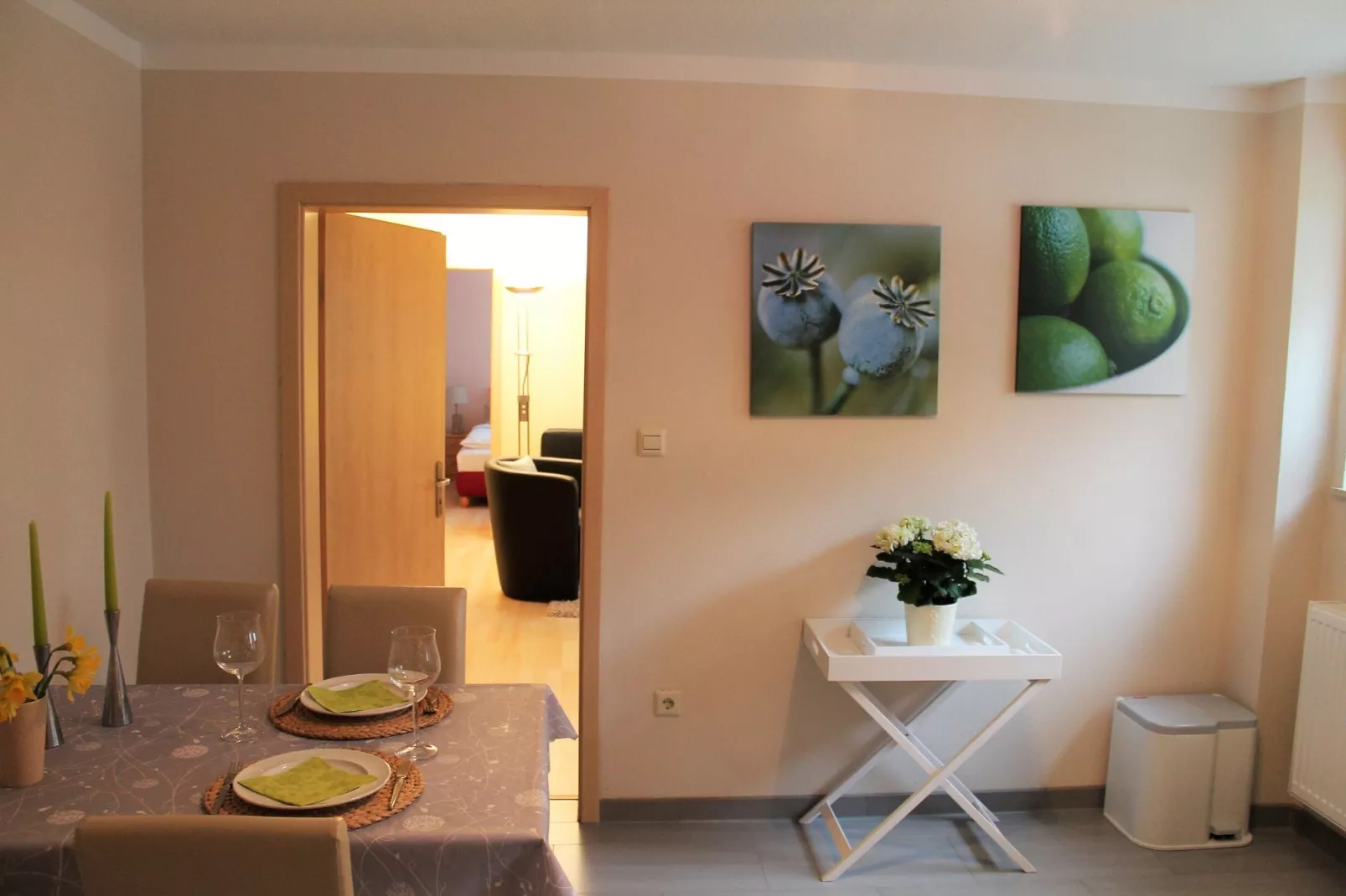 Ferienwohnung Nienhagen - strandnah-Dining room