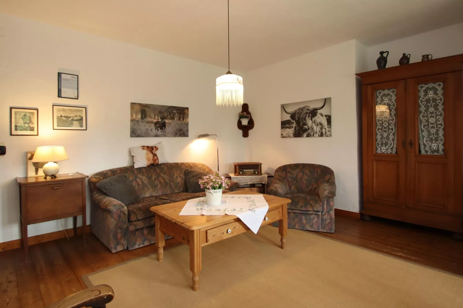 Familienhütte 3 Erw-Living room