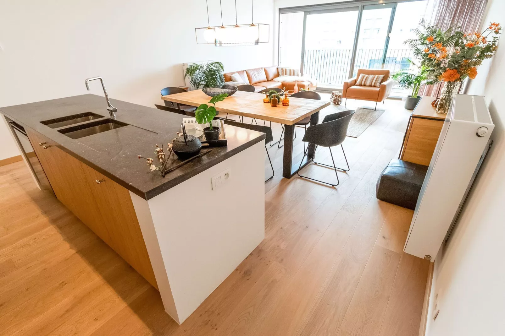 Crystal Sea View Appartement-Cuisine