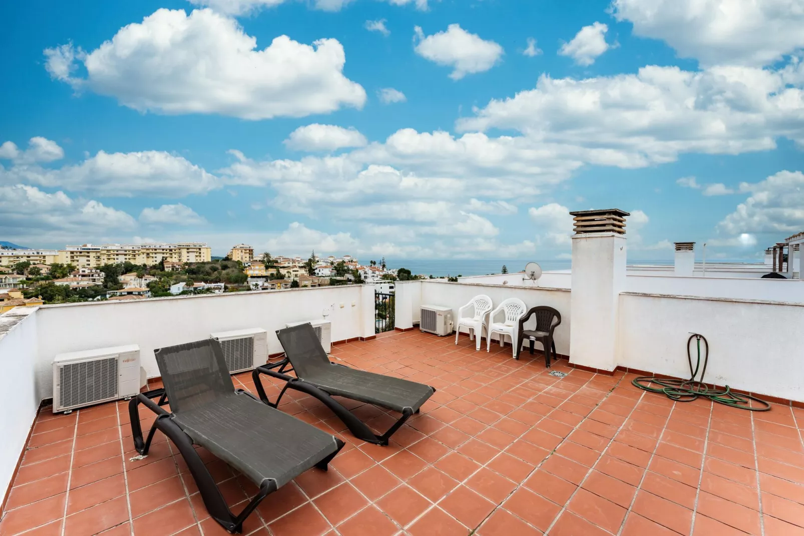 CT 266 - Faro's Angel Miraflores Penthouse - Mijas Costa-Terrace balcony