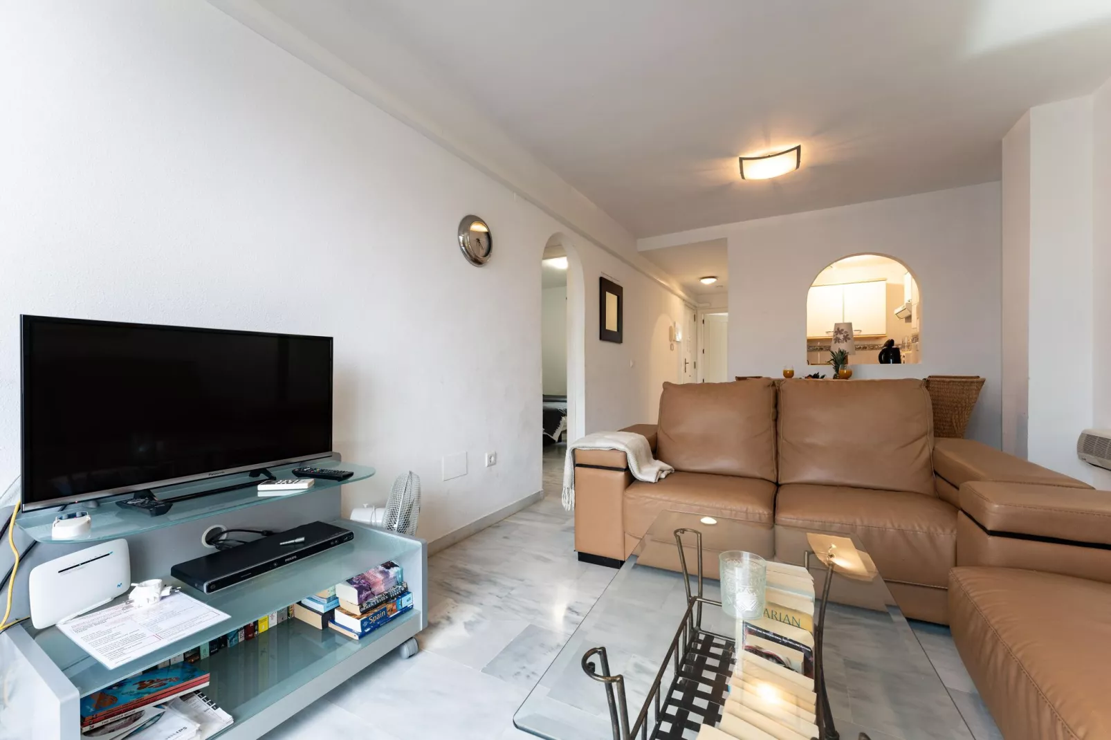 CT 266 - Faro's Angel Miraflores Penthouse - Mijas Costa-Living room