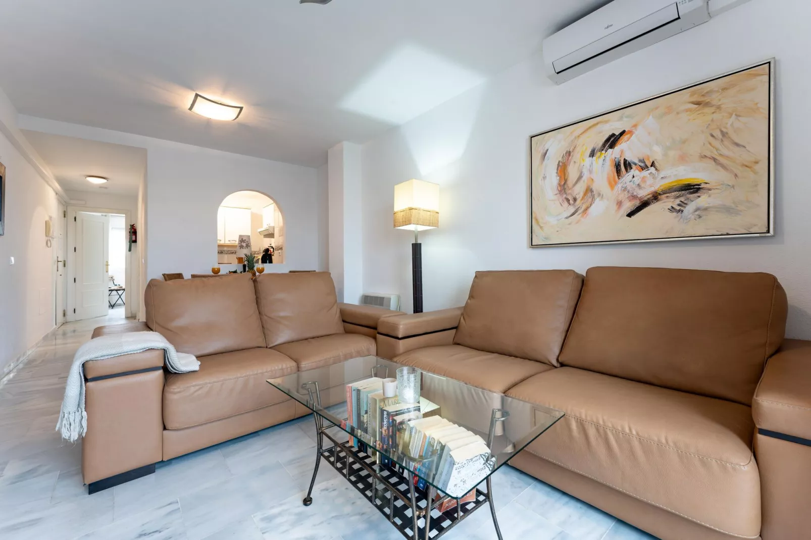 CT 266 - Faro's Angel Miraflores Penthouse - Mijas Costa-Living room