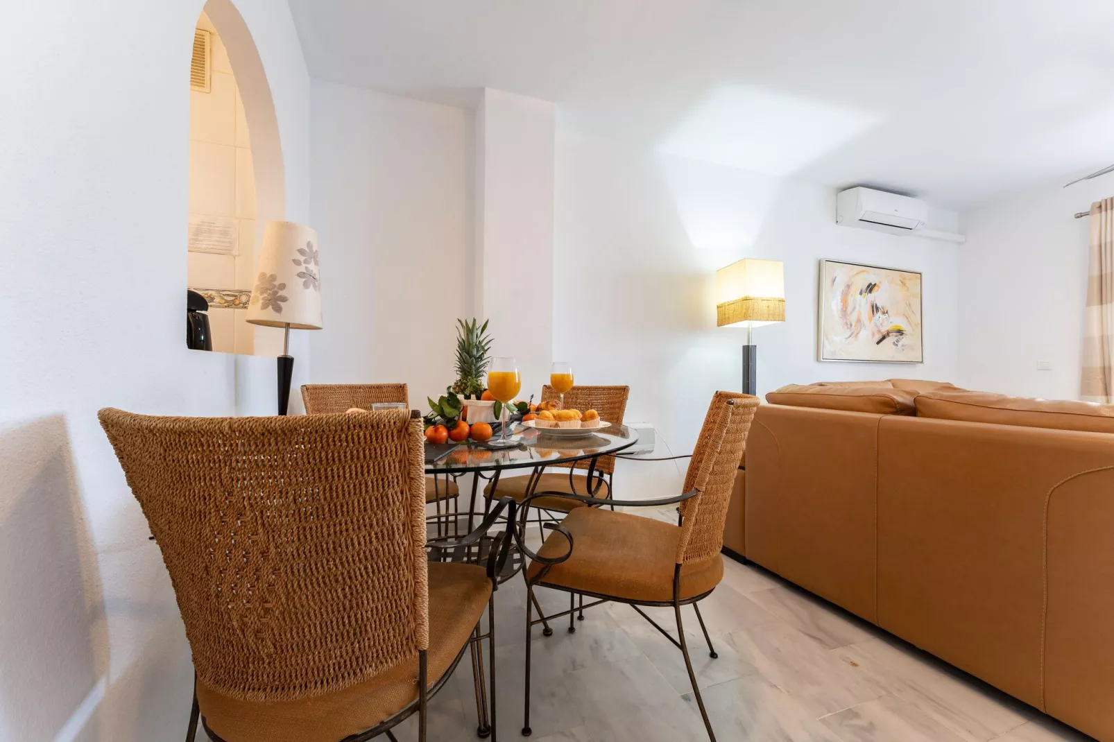 CT 266 - Faro's Angel Miraflores Penthouse - Mijas Costa-Living room