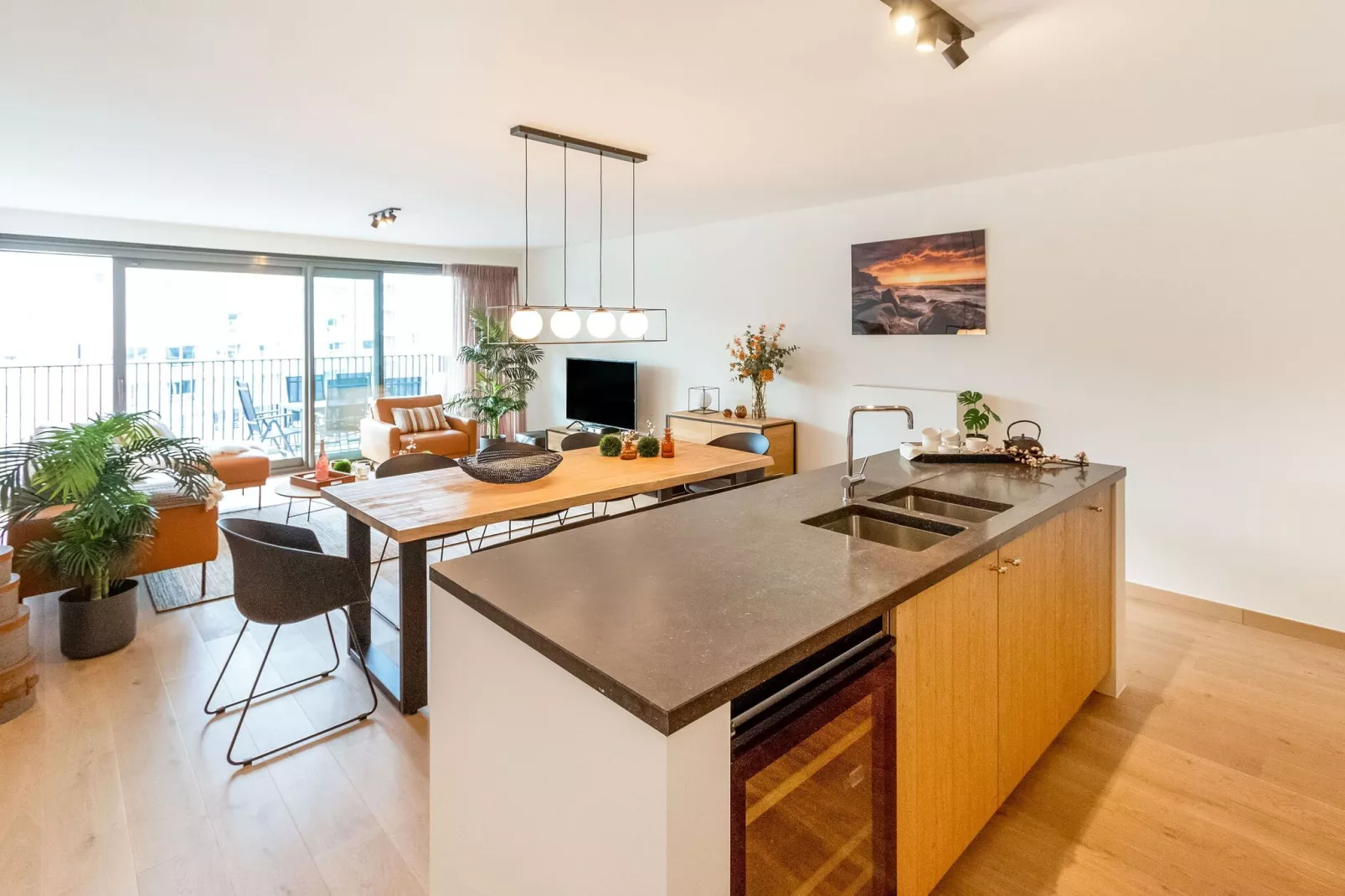 Crystal Sea View Appartement-Cuisine