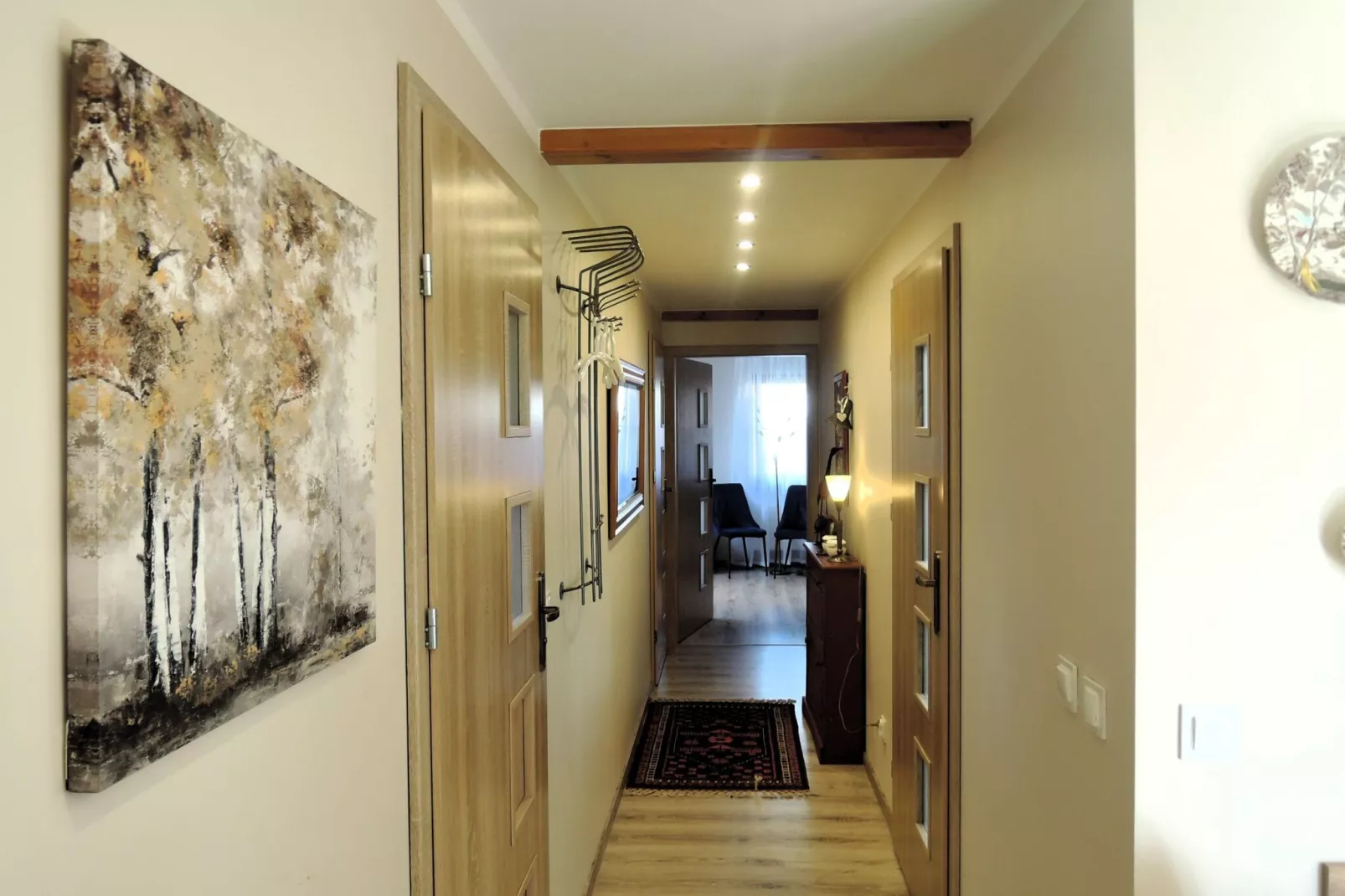 Dom z ogrodem i stawem w Stepnicy-Reception hall