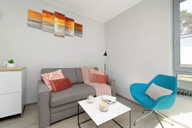 Apartament Grunwaldzka 12b/22 Pobierowo-Living room