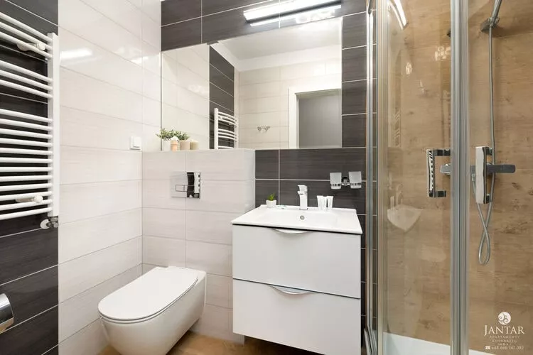 Apartament Grunwaldzka 12b/22 Pobierowo-Bathroom