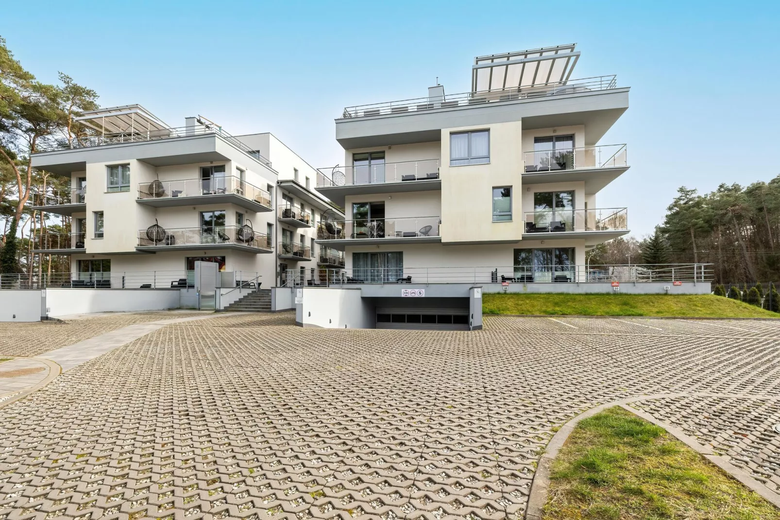 Apartament Grunwaldzka 12b/22 Pobierowo-Outdoor