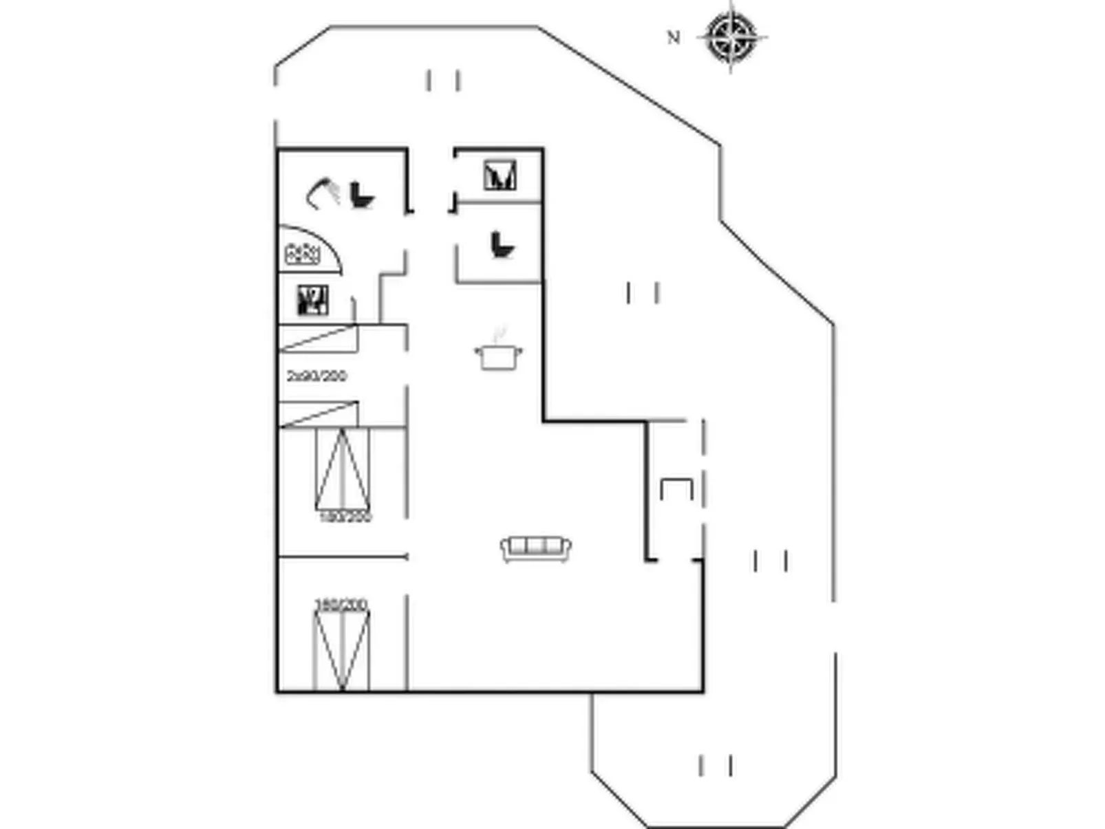 "Skev" - 200m to the inlet-Inside