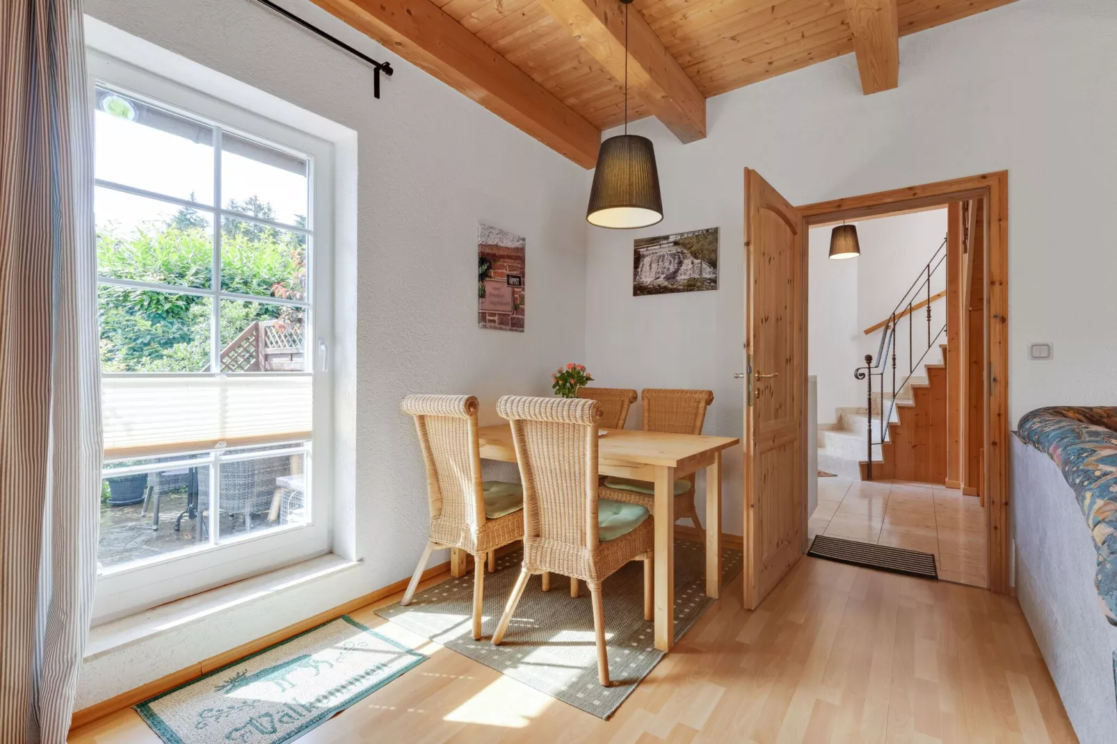 Ferienhaus mit Garten und Terrasse vor Rostock/Warnemünde-Dining room
