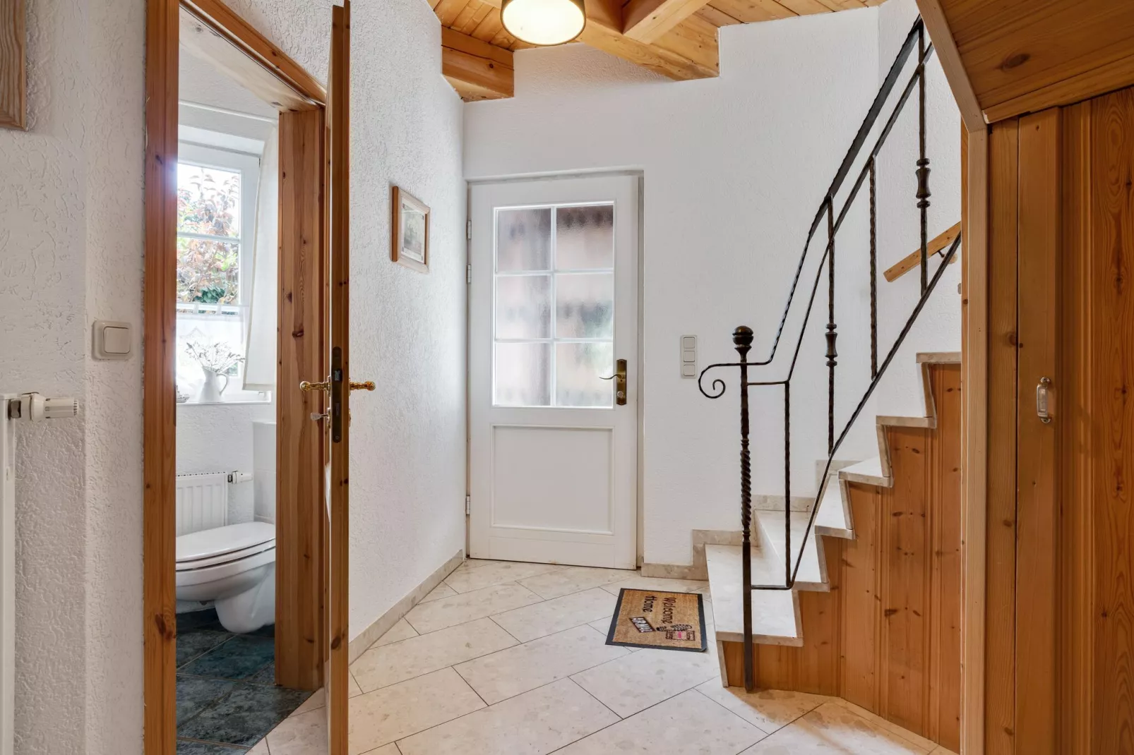 Ferienhaus mit Garten und Terrasse vor Rostock/Warnemünde-Landing
