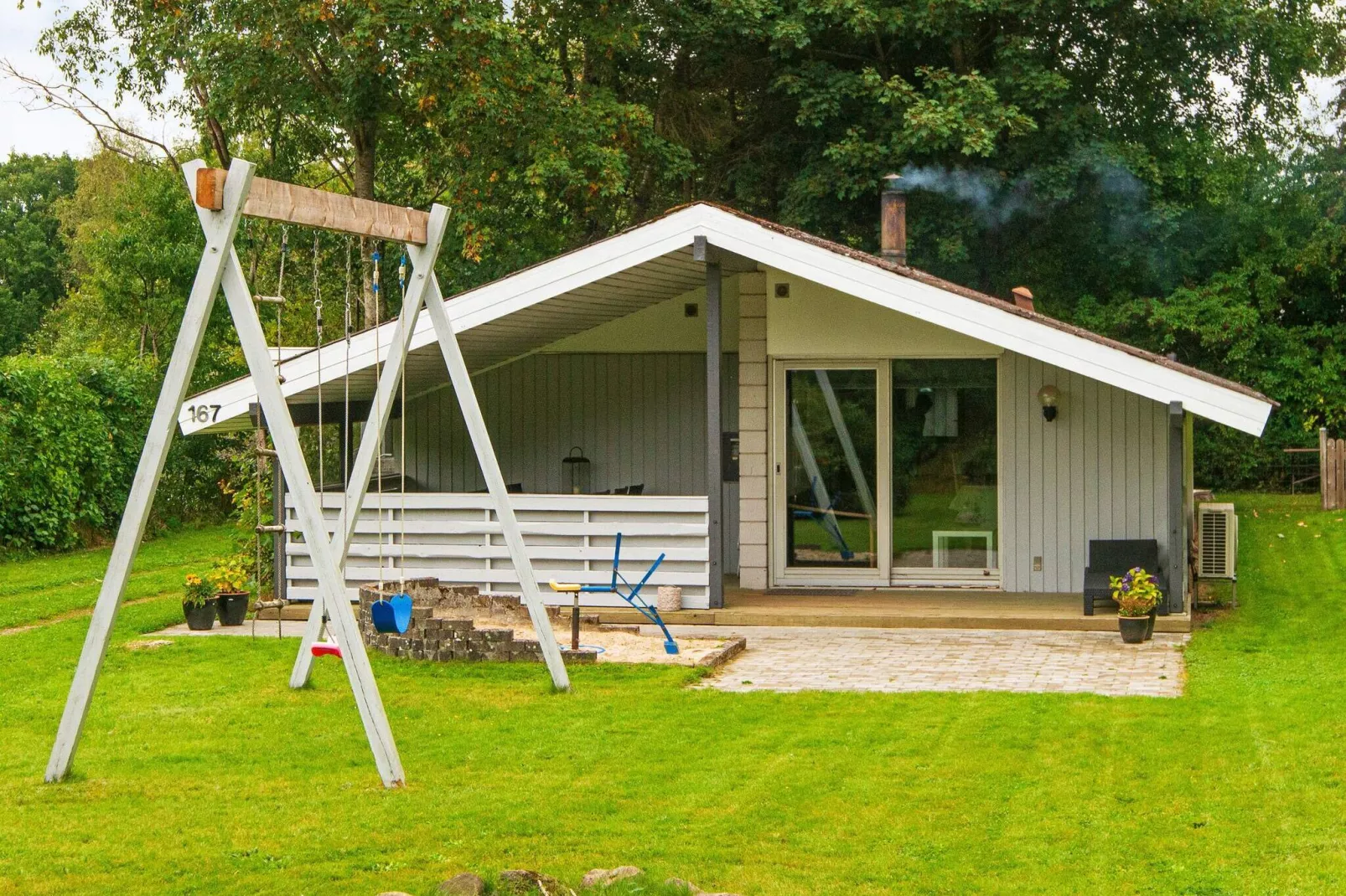6 Personen Ferienhaus in Fårvang-Aussicht