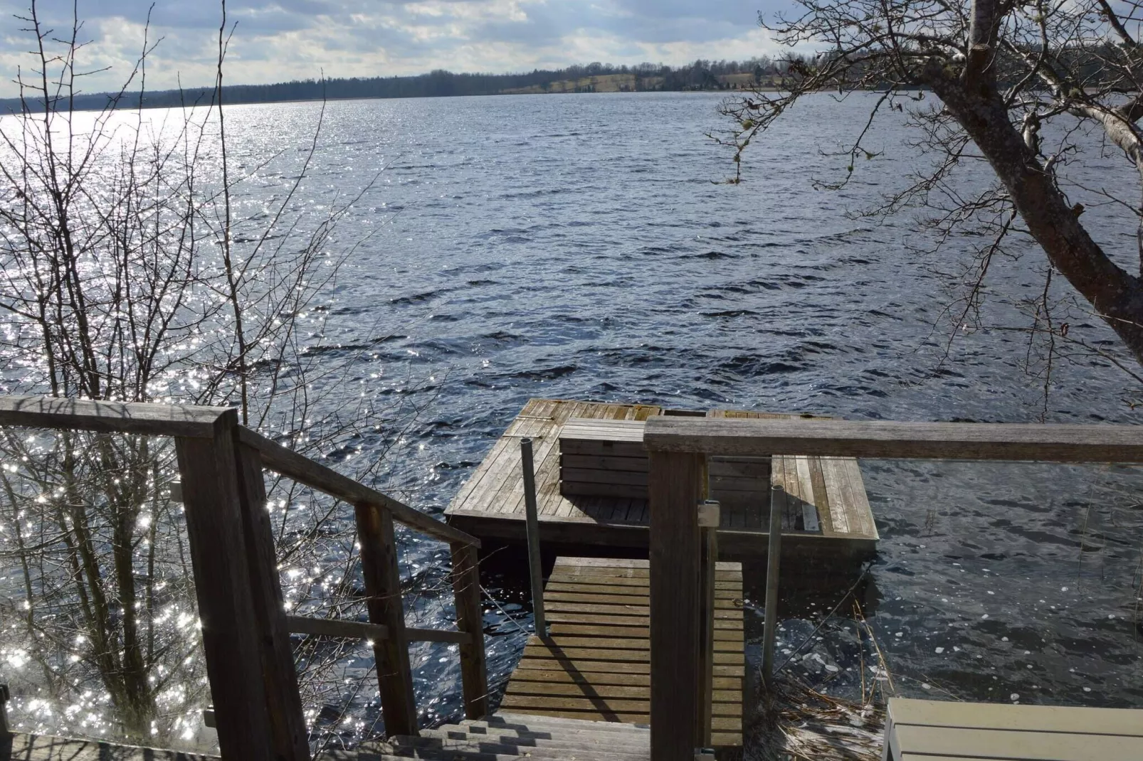 8 person holiday home in HJÄLTEVAD-Water view