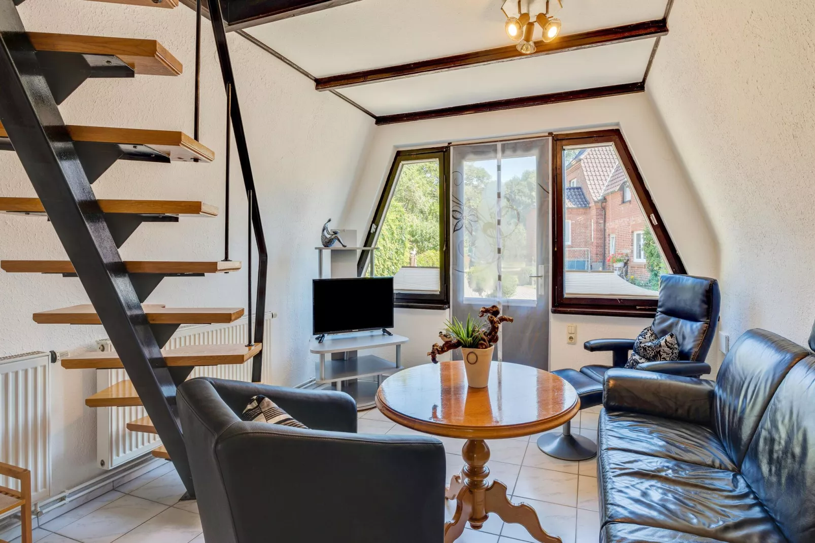 Finnhütte-Living room