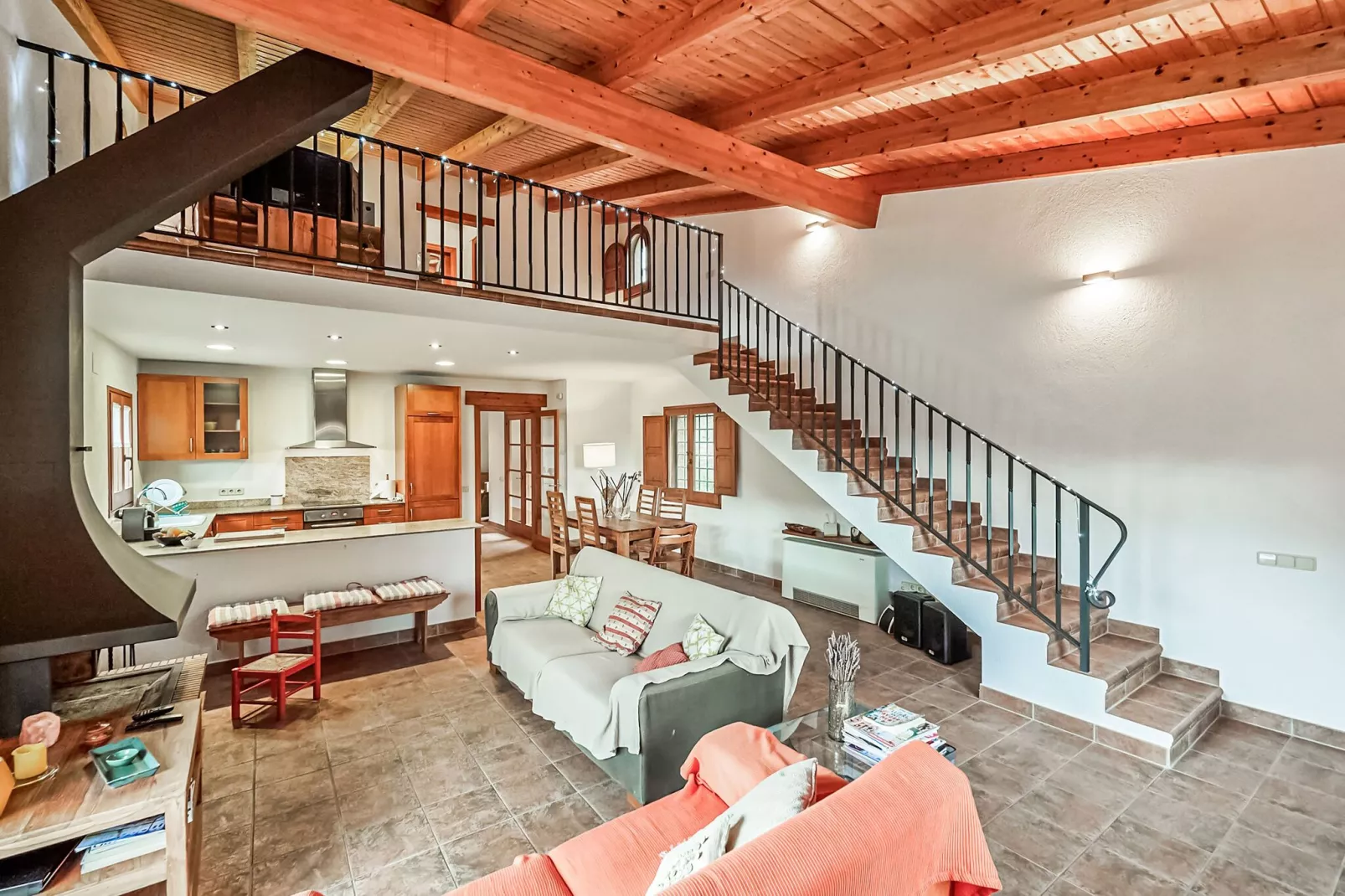 Can Pere Castanyer-Living room