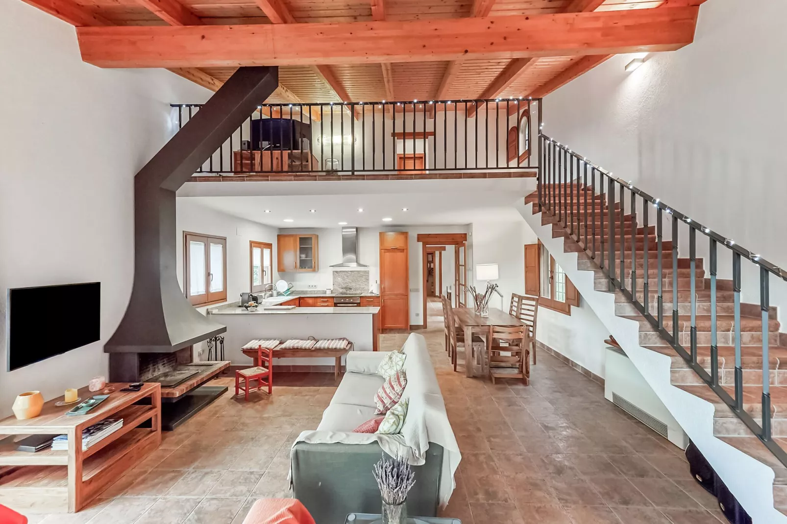 Can Pere Castanyer-Living room