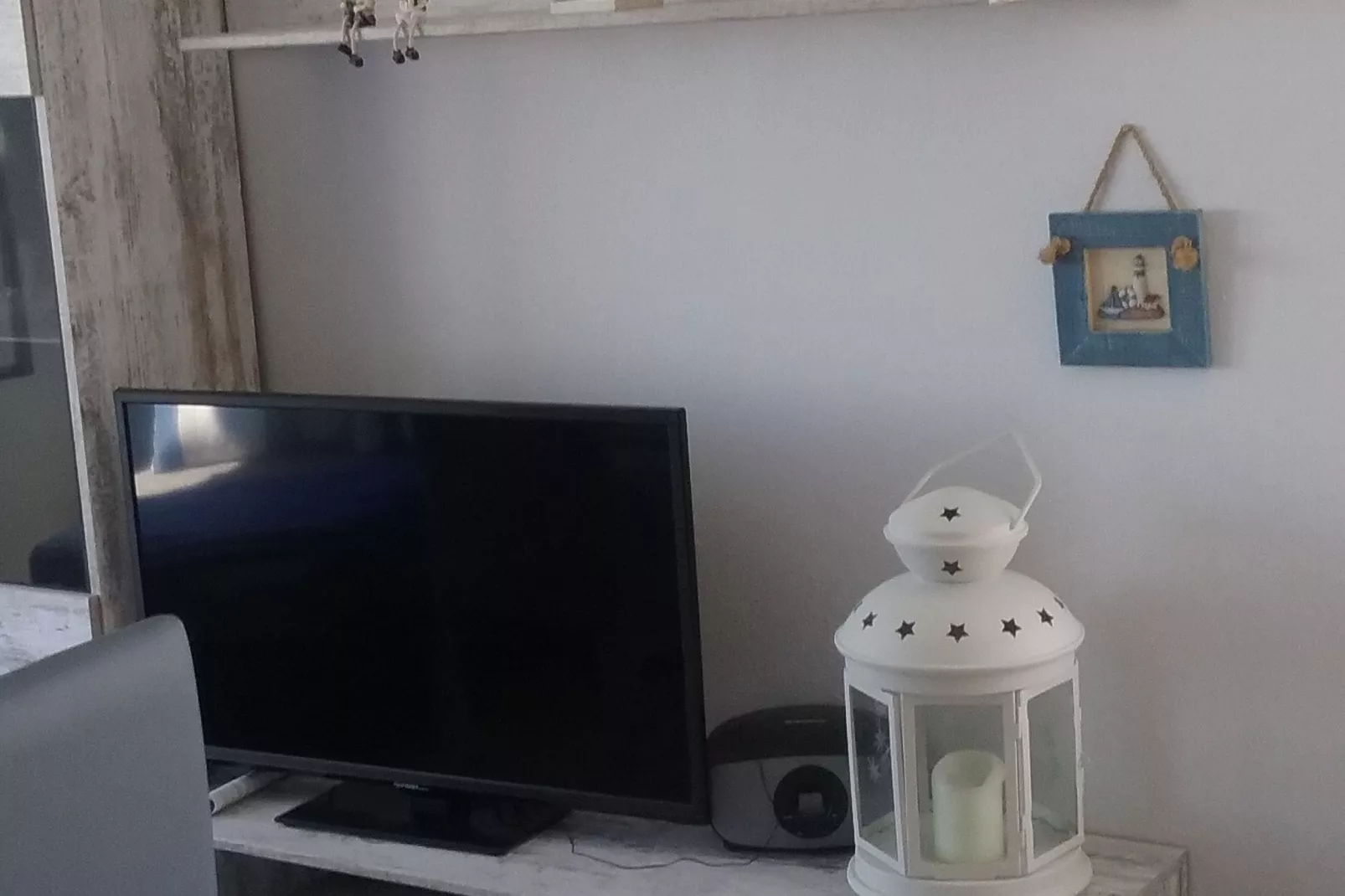 Bootshaus direkt am See mit eigenem Steg-Living room