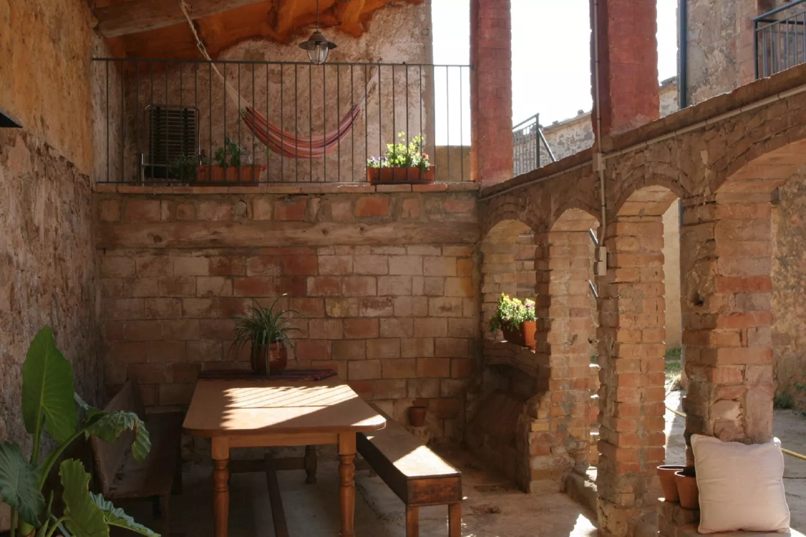 Can Guilella-Terrassenbalkon