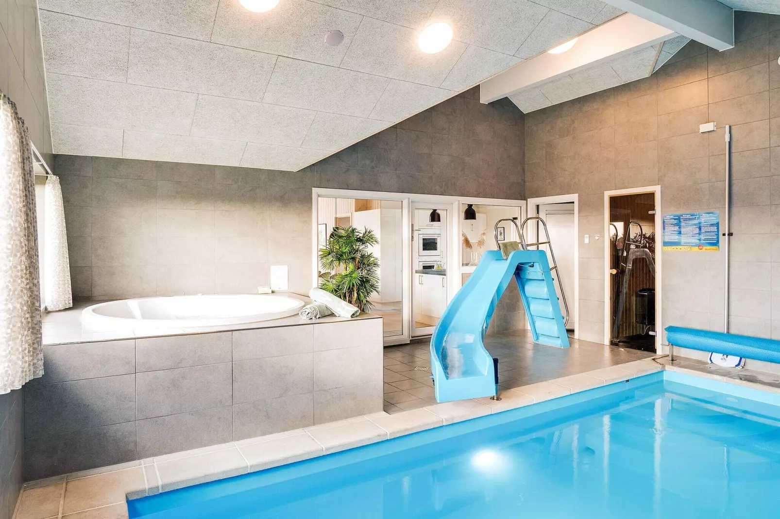 18 person holiday home in Ringkøbing-Pool