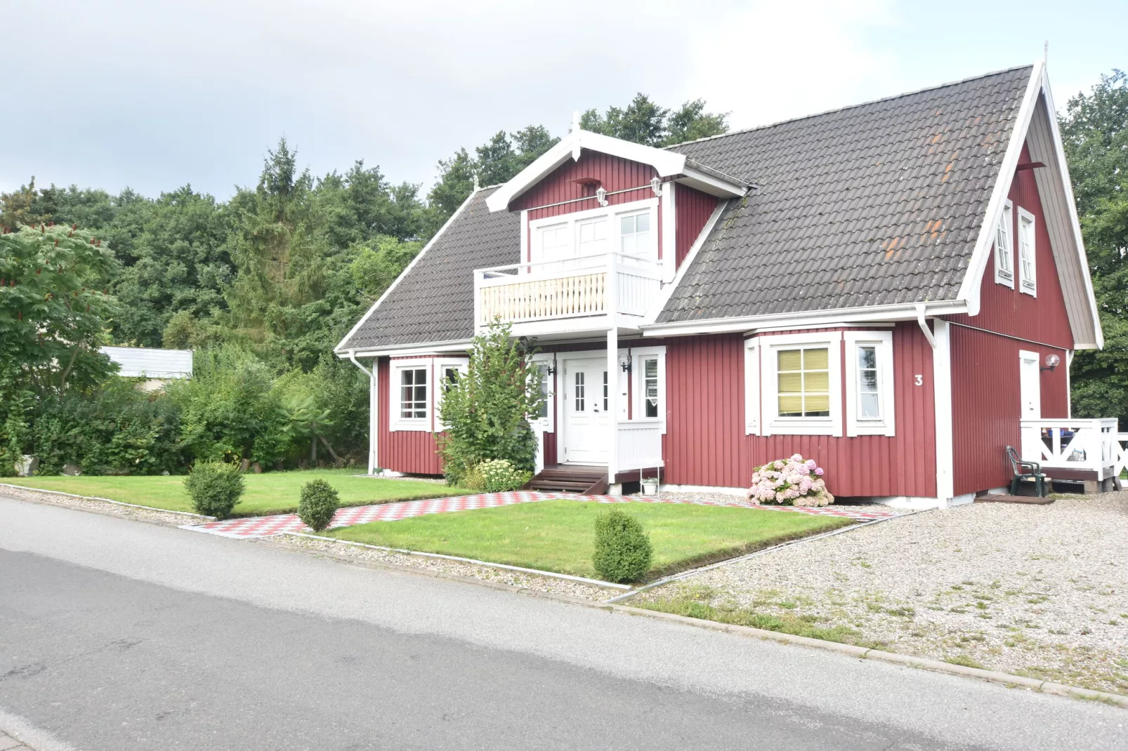 Kühlungsblick im Schwedenhaus-Exterior summer
